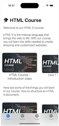 HTML5 Course
